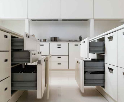 SS Kitchen Drawers & Pull Out